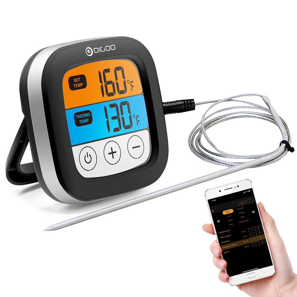Digital Kitchen Thermometer Wireless Food Thermometer Touch Screen